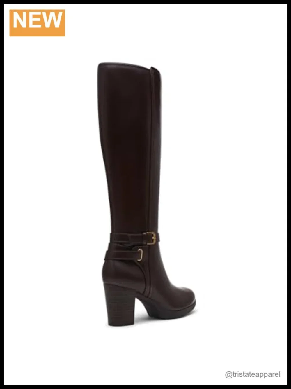 Anne Klein Rylee Mid Calf Boots, Women's Size 9M, Block Heel, Pull-On